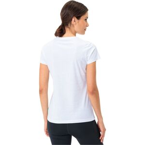 Vaude graphic shirt camiseta montaña manga corta mujer Blanco (38)