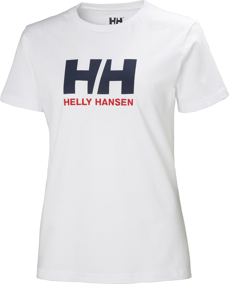 Helly Hansen logo camiseta montaña manga corta mujer Blanco (L)