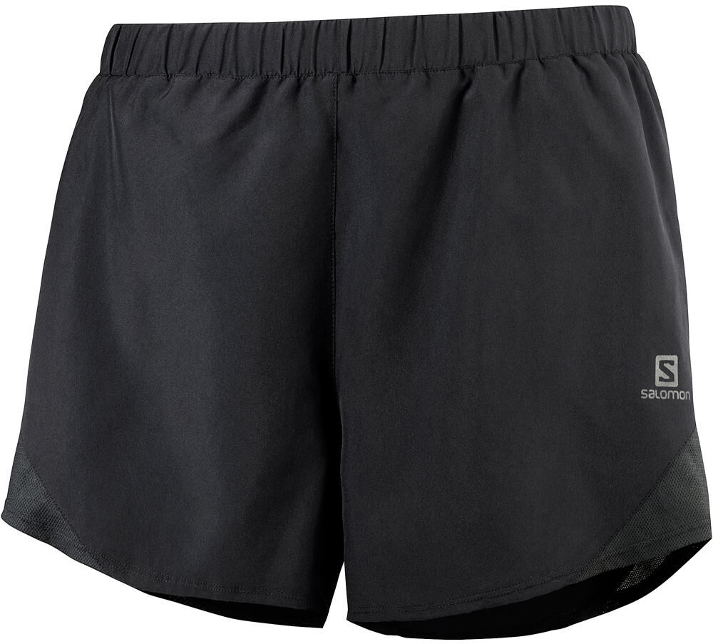 Salomon cross rebel 4 short pantalones cortos trail running mujer Negro (L)