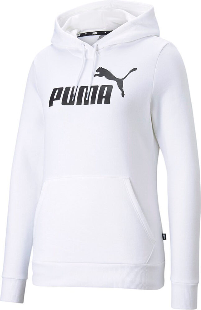 Puma ess logo hoodie fl sudadera mujer Blanco (S)