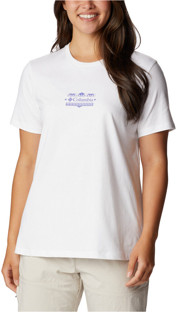 Columbia boundles beauty camiseta montaña manga corta mujer Blanco (S)