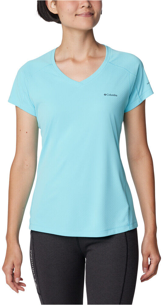 Columbia zero rules camiseta montaña manga corta mujer Azul (S)