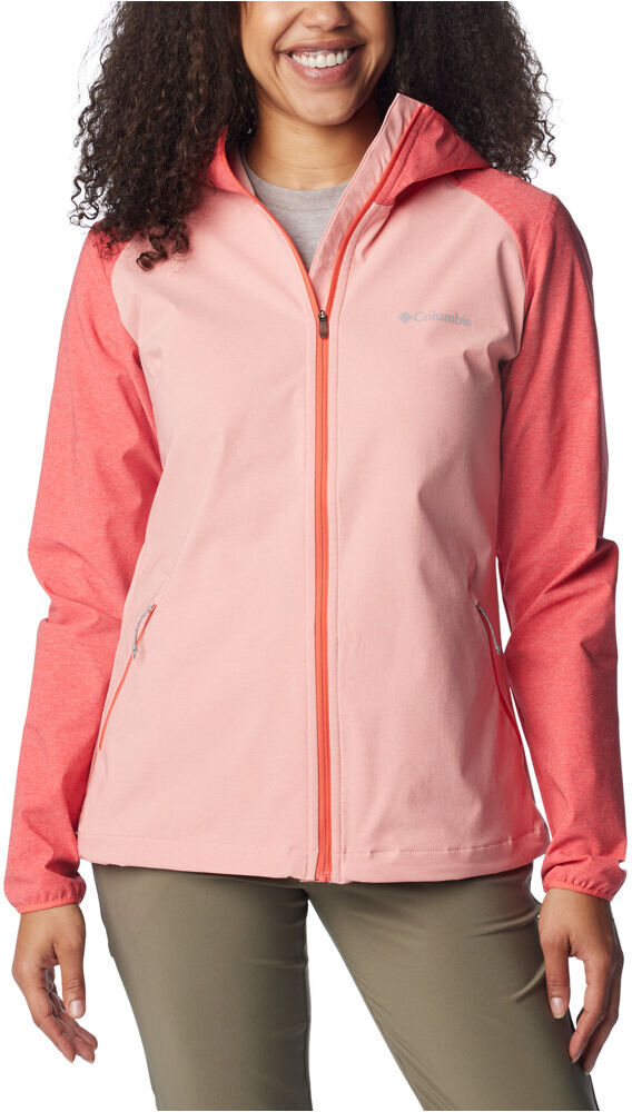 Columbia heather canyon chaqueta softshell mujer Rosa (XS)