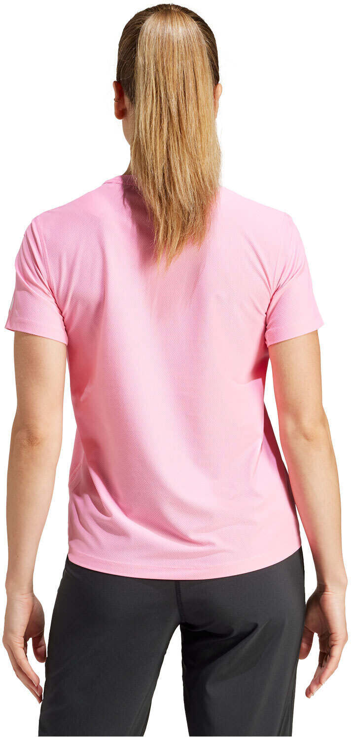 Adidas own the raun camiseta entrenamiento manga corta mujer Rosa (S)