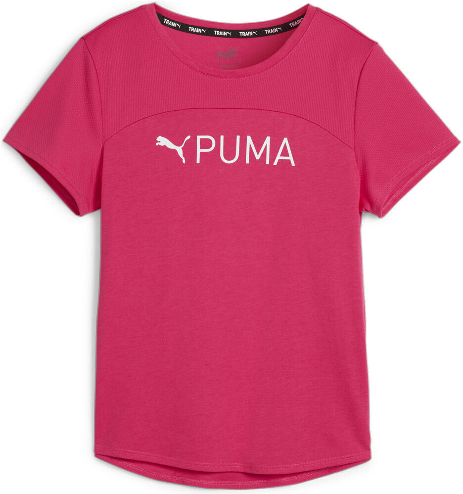 Puma fit logo camisetas fitness mujer Rosa (L)