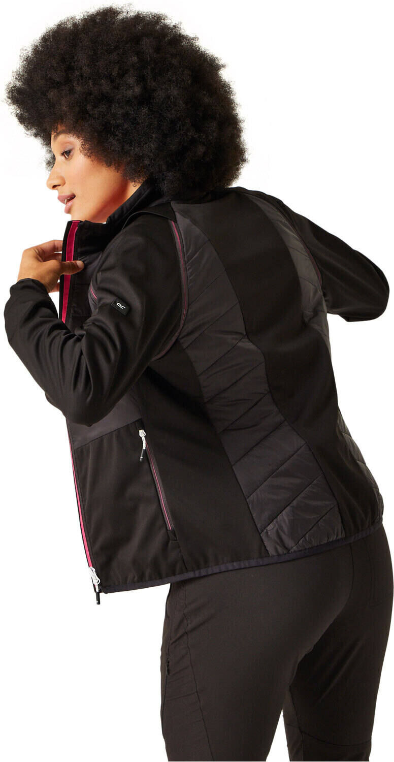 Regatta steren ii chaqueta softshell mujer Negro (12)