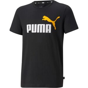 Puma ess 2 col logo tee camiseta manga corta niño Negro (116)