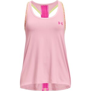 Under Armour knockout camisetas running niña Rosa (XL)