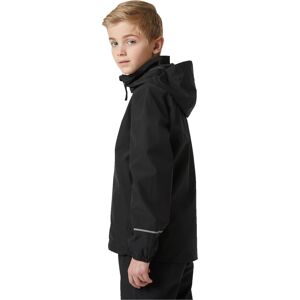 Helly Hansen juell rain chubasquero impermeable niño Negro (8)