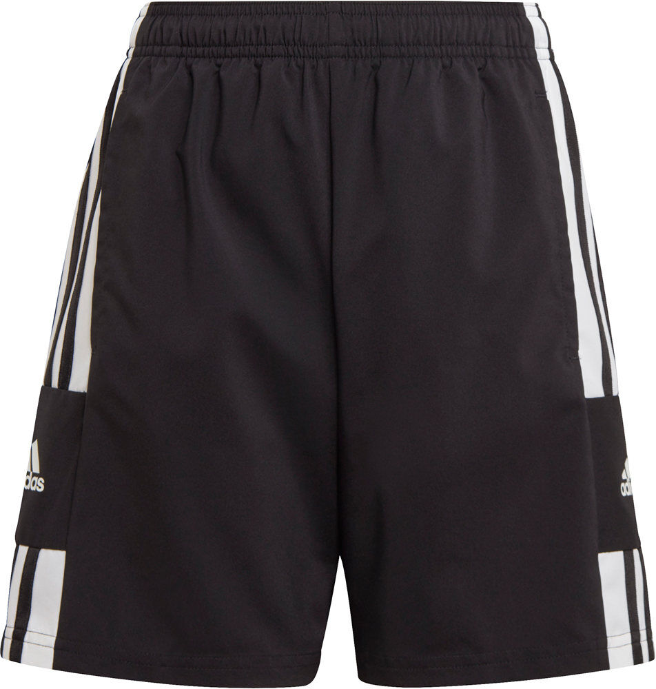 Adidas squadra 21 woven pantalones cortos futbol niño Negro (128)