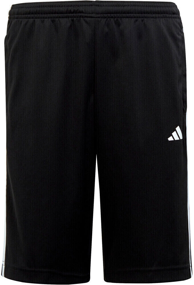 Adidas train essentials regular-fit 3 bandas bermuda niño Negro (128)