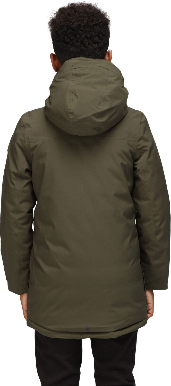 Regatta yewbank chaqueta impermeable niño Negro (7-8)