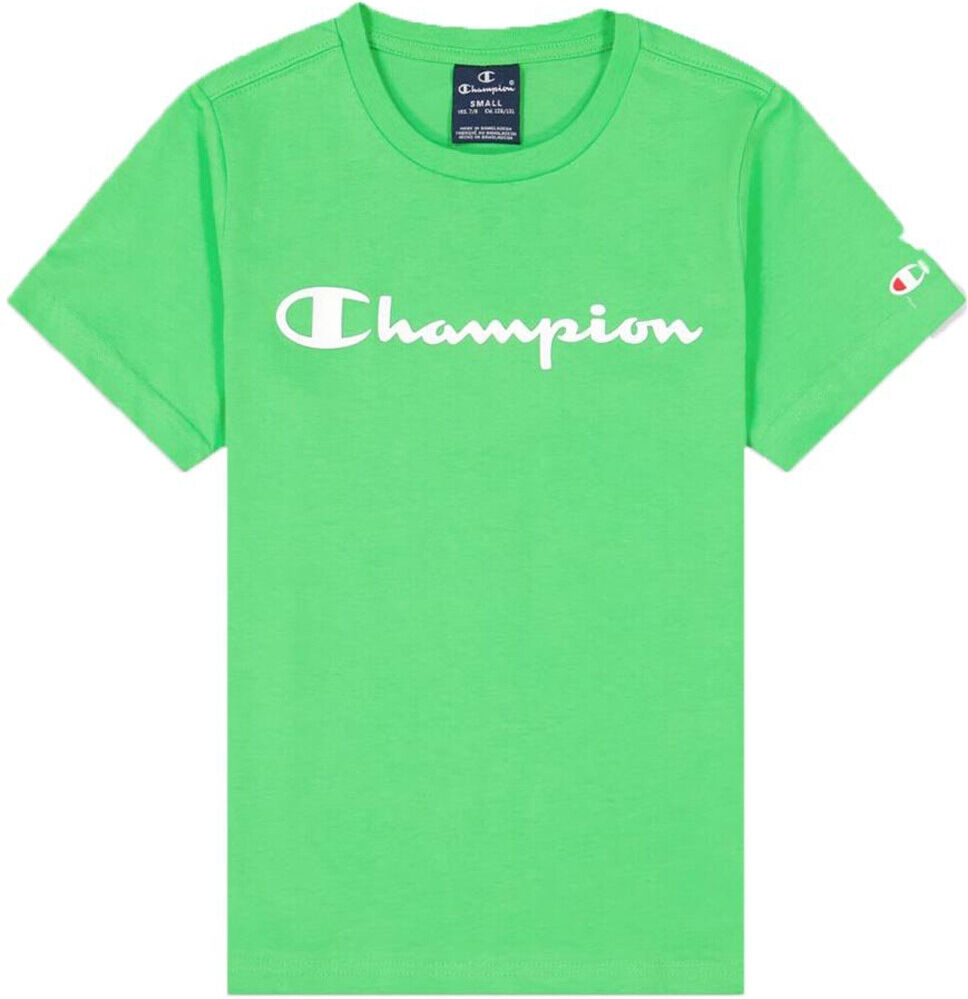 Champion flex camiseta manga corta niño Verde (M)