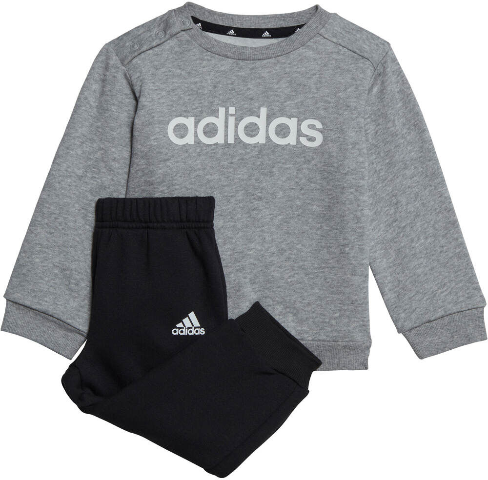 Adidas essentials lineage chándal bebé Gris (104)