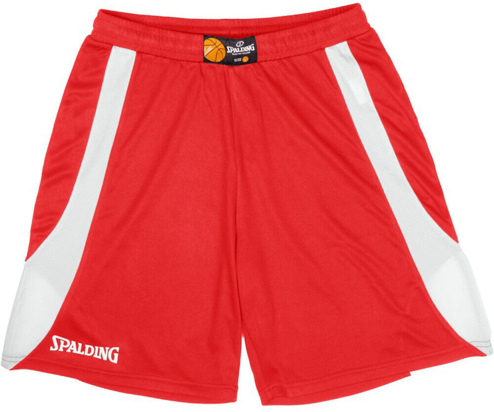 Spalding jam pantalón baloncesto niños Rojo (140)