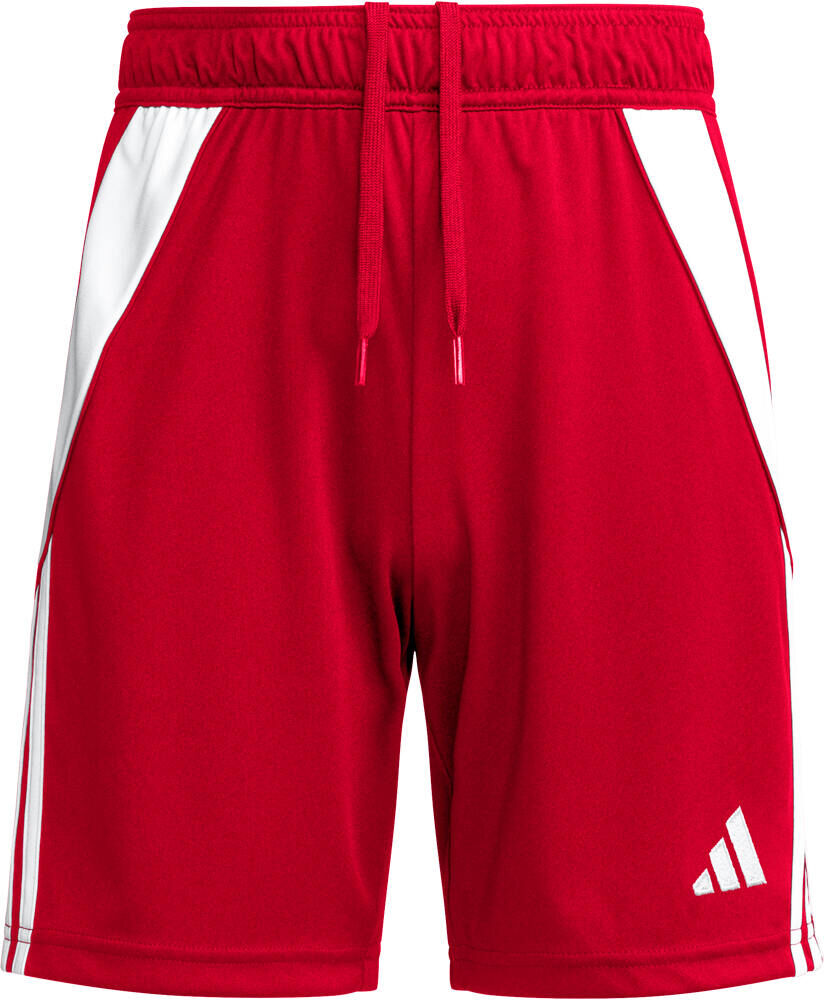 Adidas tiro24 pantalones cortos futbol niño Rojo (176)