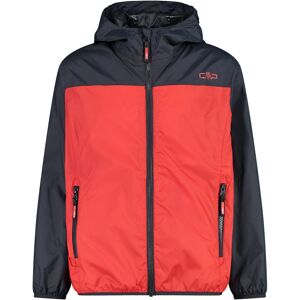 Cmp kid jacket rain fix hood chaqueta impermeable niño Rojo (140)