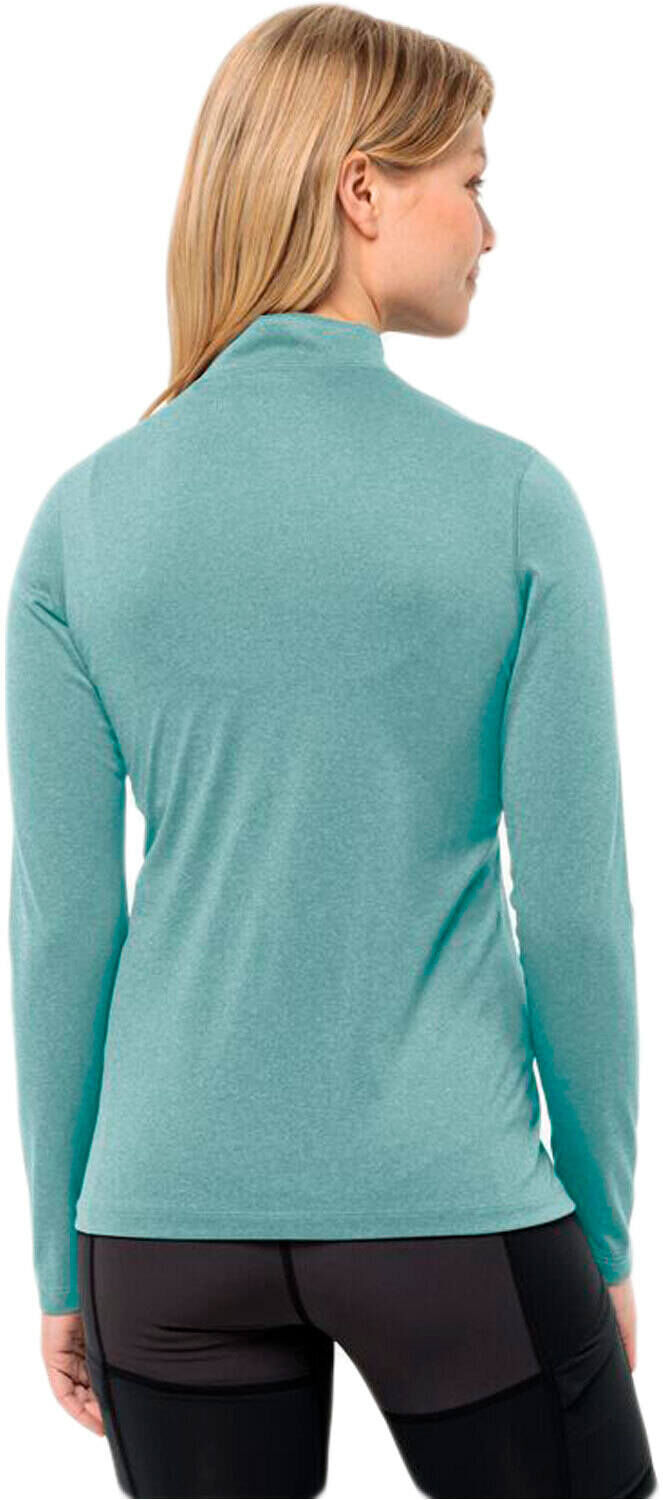 Jack Wolfskin sky thermal forro polar mujer Verde (XS)