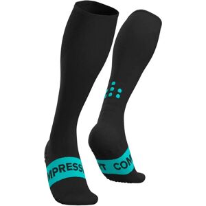 Compressport full socks race oxygen calcetines running Negro (2)