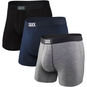 Saxx vibe super soft 3p calzoncillo térmico Negro (XXL)