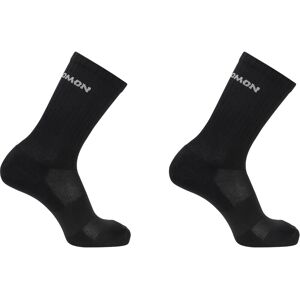 Salomon evasion crew 2p calcetines montaña Negro (XL)