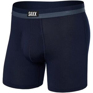 Saxx sport mesh boxer brief fly calzoncillo térmico Marino (L)