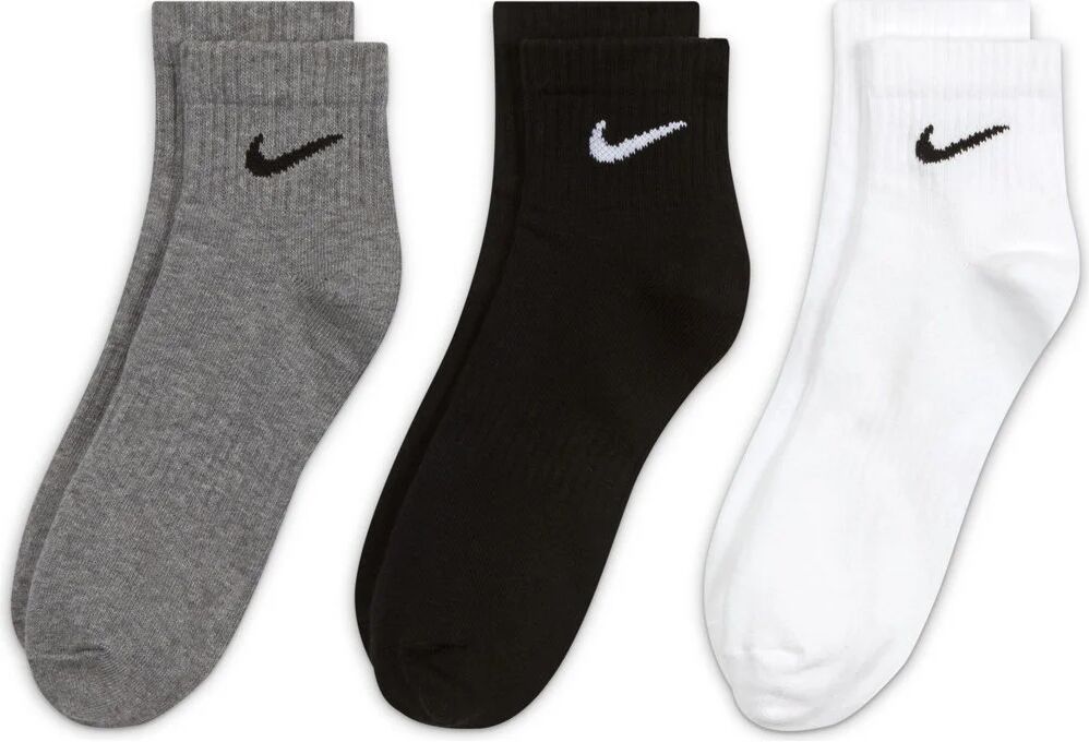 Nike everyday lightweight 3p calcetines deportivos Gris (L)