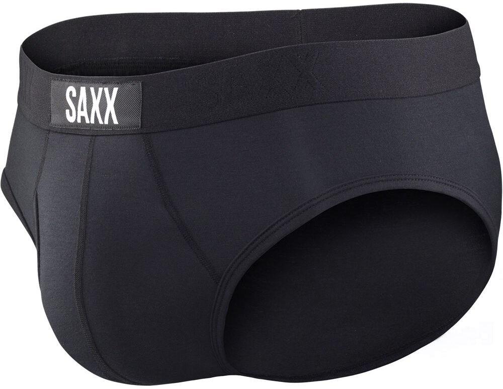 Saxx ultra brief fly calzoncillo térmico Negro (M)