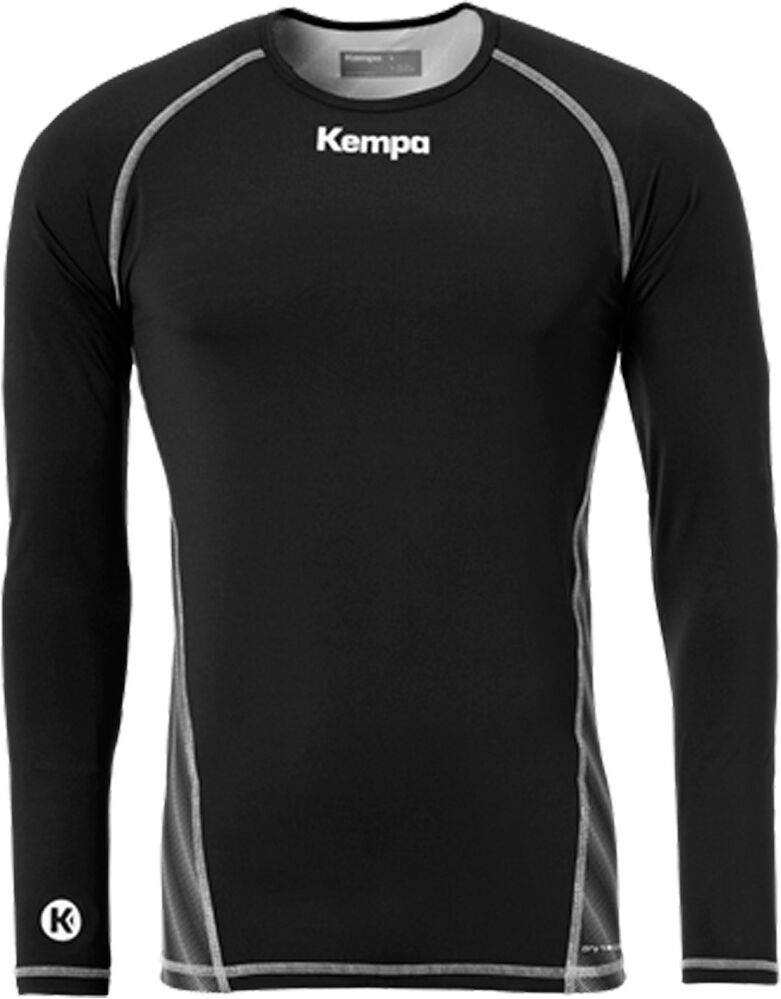 Kempa attitude camisetas fútbol manga corta Negro (XXXL)