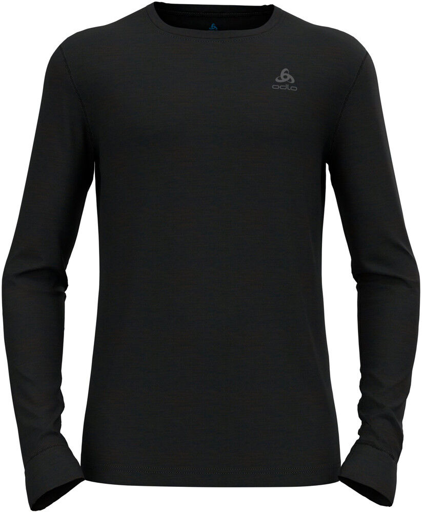 Odlo natural merino 200 camiseta térmica manga larga hombre Negro (XL)