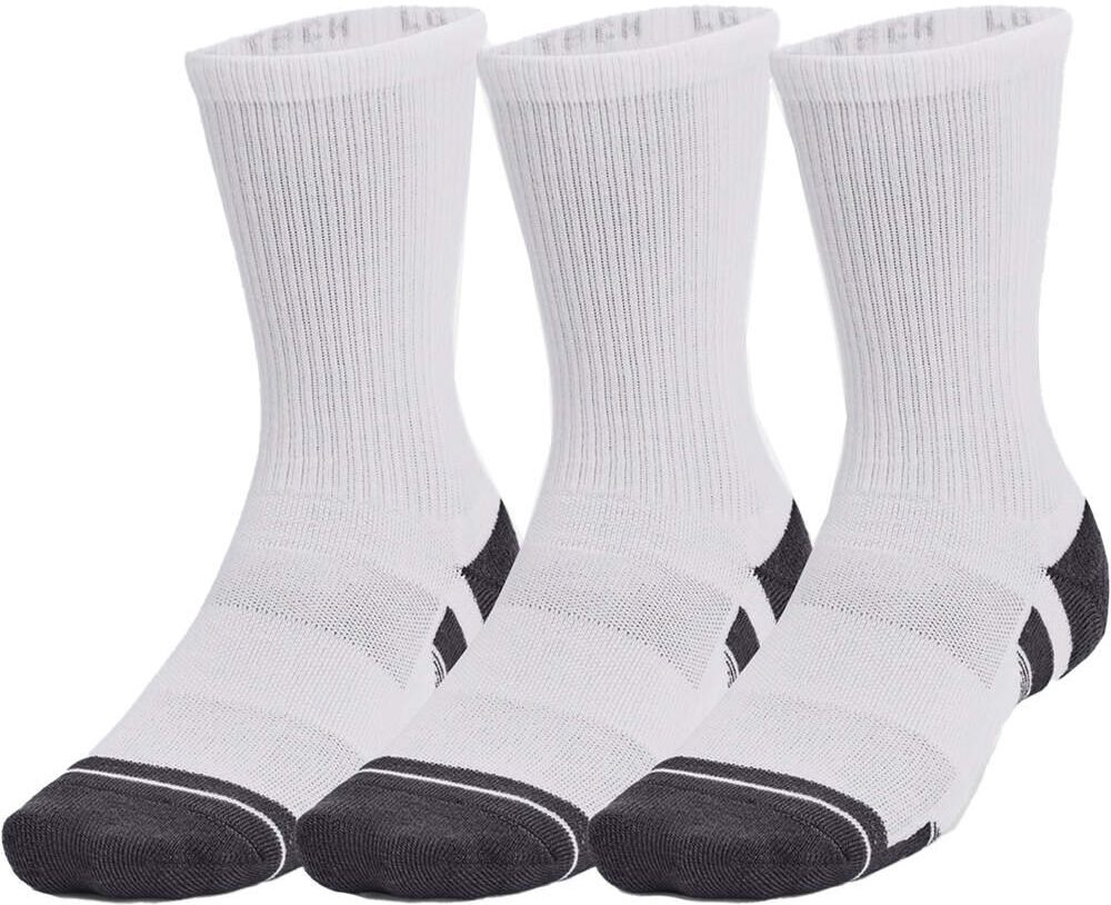 Under Armour performance tech 3p calcetines running Blanco (L)