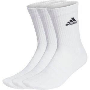 Adidas cushioned 3 pares calcetines deportivos Blanco (M)