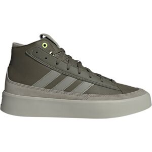 Adidas znsored hi prem leather zapatilla moda hombre Gris (7,5)