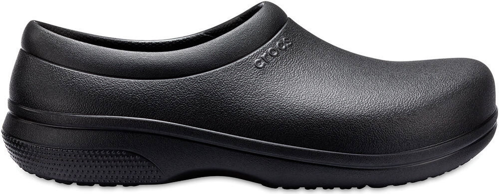 Crocs on the clock work slipon zueco hombre Negro (9)