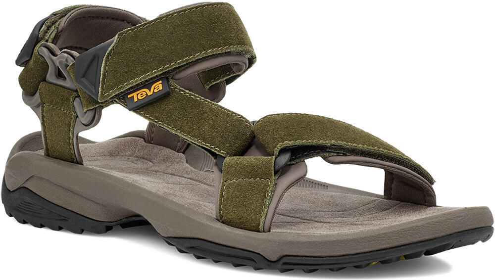 Teva terra fi lite suede sandalias trekking hombre Verde (9)