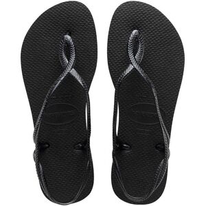 Havaianas luna chanclas mujer Negro (3940)