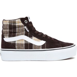 Vans filmore hi platform zapatilla moda mujer Marron (9)