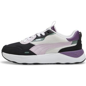 Puma runtamed platform zapatilla moda mujer Gris (4)