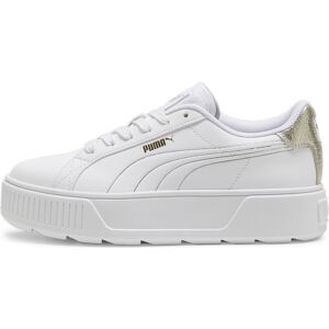 Puma karmen metallic shine zapatilla moda mujer Blanco (4)