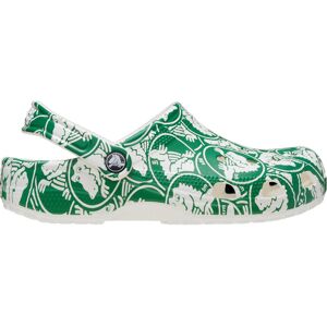 Crocs classic duke print zueco hombre Verde (12)