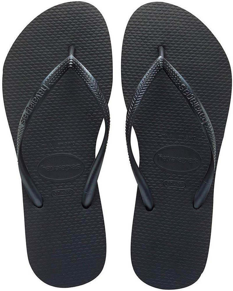 Havaianas slim chanclas mujer Negro (3536)