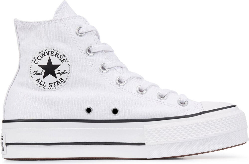 Converse chuck taylor all star lift zapatilla moda mujer Blanco (7,5)