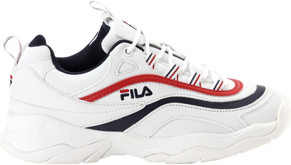 Fila ray low zapatilla moda mujer Blanco (8)