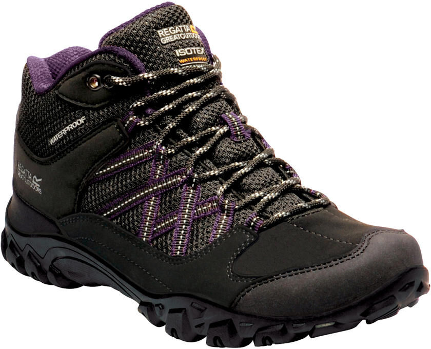 Regatta edgepoint bota trekking mujer Negro (6,5)