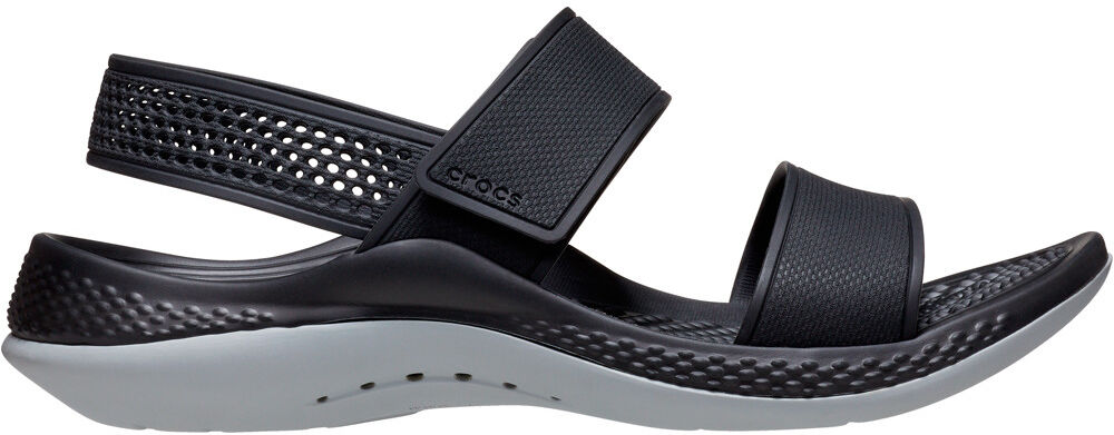 Crocs literide 360 sandal zueco mujer Negro (11)