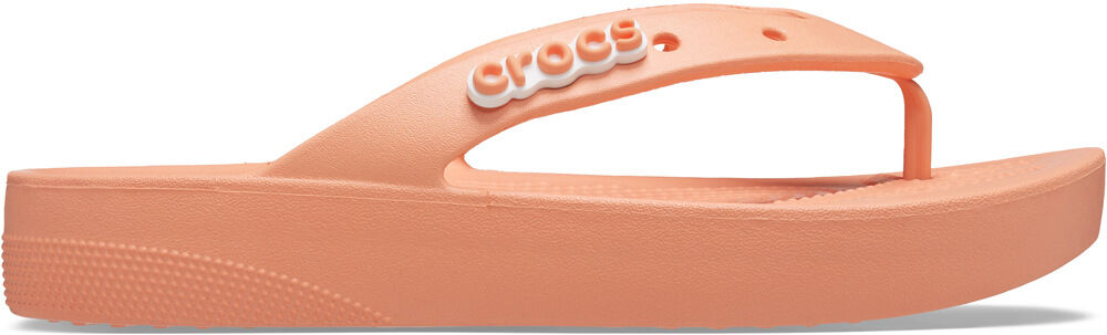 Crocs classic platform flip zueco mujer Naranja (11)