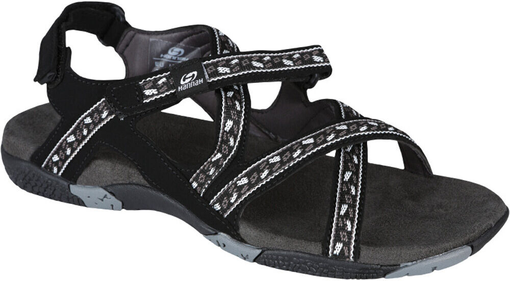 Hannah fria sandalias trekking mujer Negro (7,5)