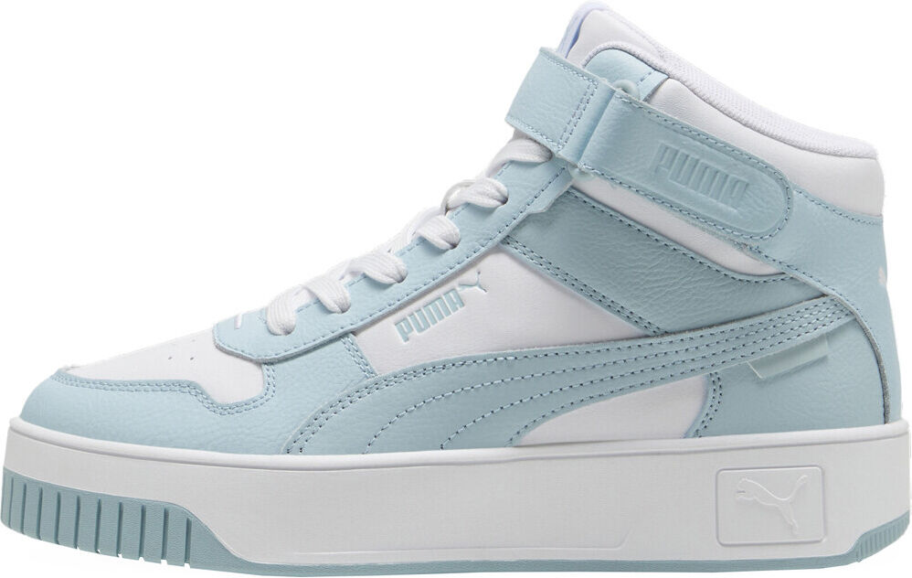 Puma carina street mid zapatilla moda mujer Blanco (5)