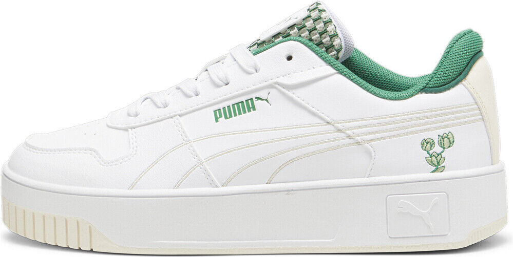 Puma carina street blossom zapatilla moda mujer Blanco (7,5)