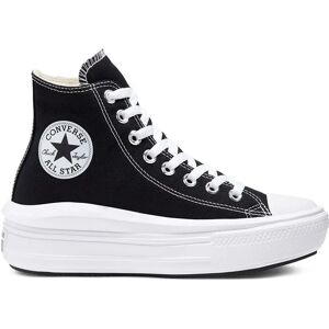 Converse chuck taylor all star move zapatilla moda mujer Negro (6)